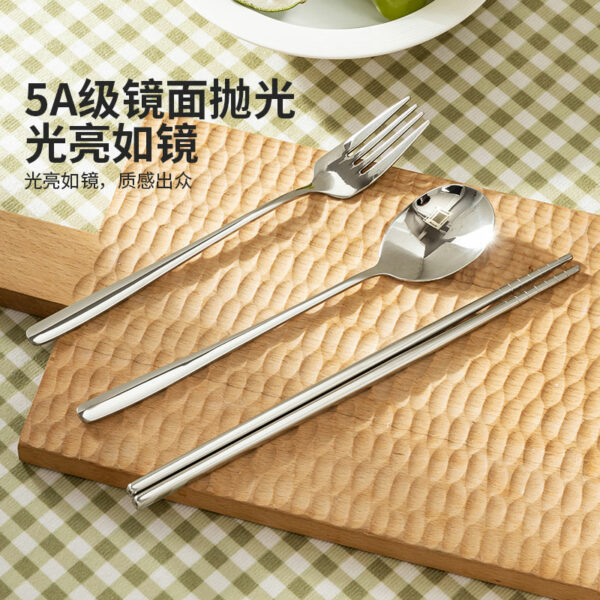Bộ thìa nĩa đũa inox 316L dùng gia đình