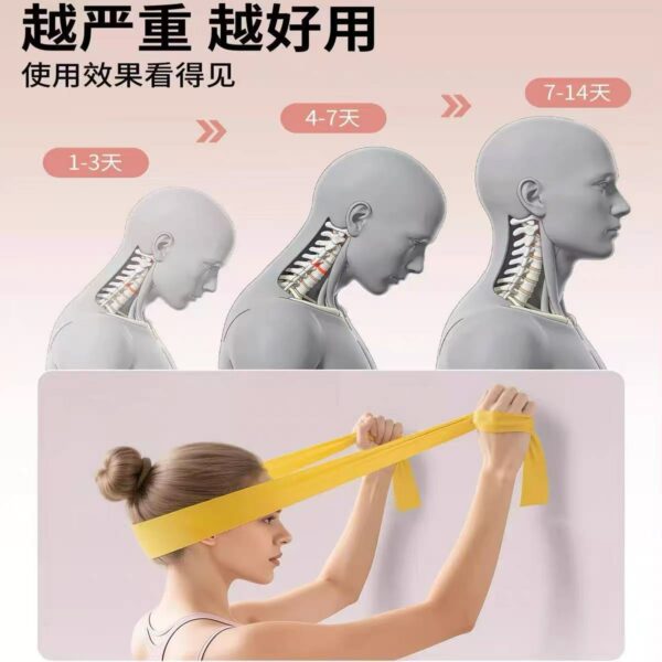 Dây kéo giãn vòng qua đầu TPE, 1,5 m
