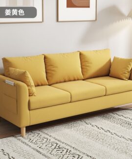 Sofa vải nhung cho phòng khách và nhà thuê