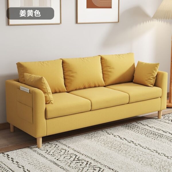 Sofa vải nhung cho phòng khách và nhà thuê