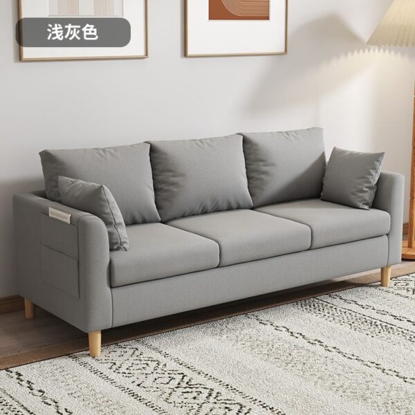 Sofa vải nhung cho phòng khách và nhà thuê