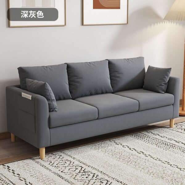 Sofa vải nhung cho phòng khách và nhà thuê