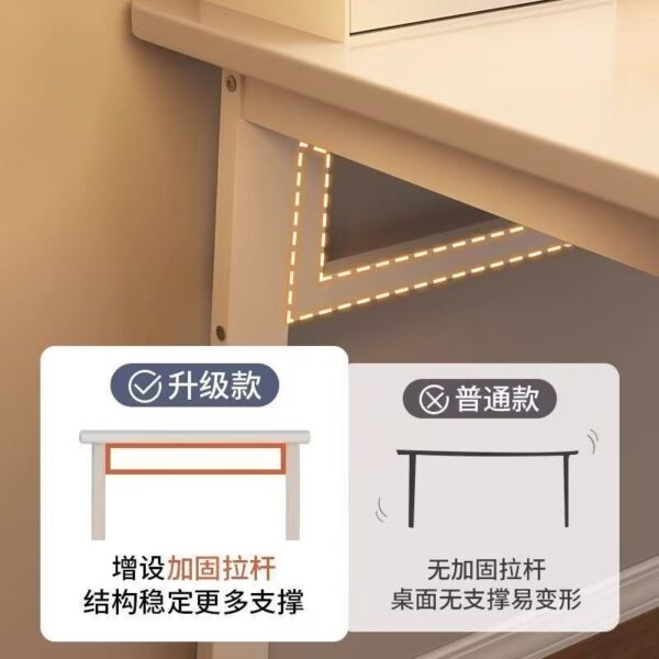 Bàn học dài phong cách tối giản