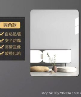 Gương acrylic tự dính treo tường không khoan