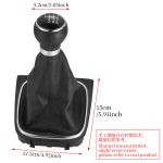 Bộ đầu cần số và chụp bụi Volkswagen 5 hoặc 6 cấp