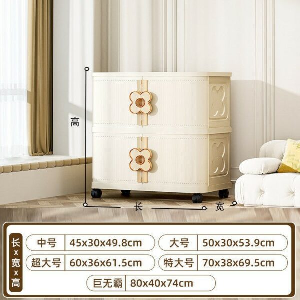 Tủ hộp gấp đựng chăn quần áo và đồ chơi