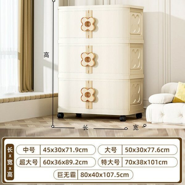 Tủ hộp gấp đựng chăn quần áo và đồ chơi