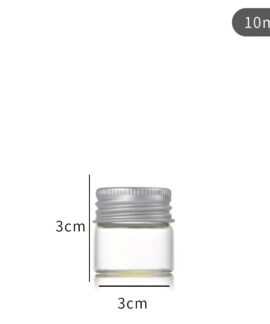 Hũ Thủy Tinh Borosilicate Mini Có Gioăng