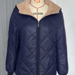 Áo phao nữ chần bông có mũ (mẫu 8189)