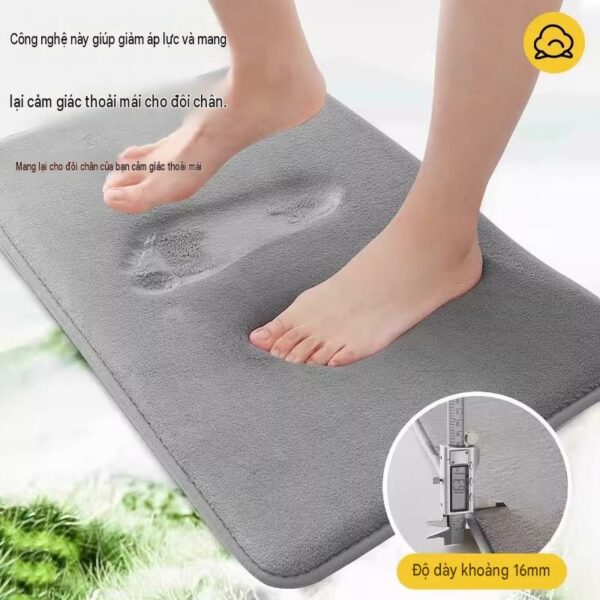 Thảm flannel đệm nhớ họa tiết động vật
