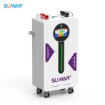 Pin lưu trữ điện mặt trời di động 15 kWh màn hình nút bấm