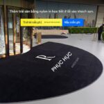 Thảm nylon in logo đặt làm cho khách sạn