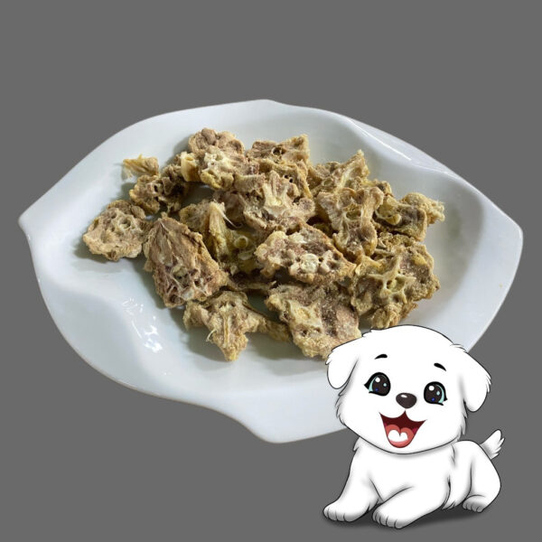 Đồ ăn vặt cá và thịt sấy cho chó mèo