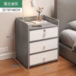 Tủ Đầu Giường Nhiều Ngăn Có Khóa