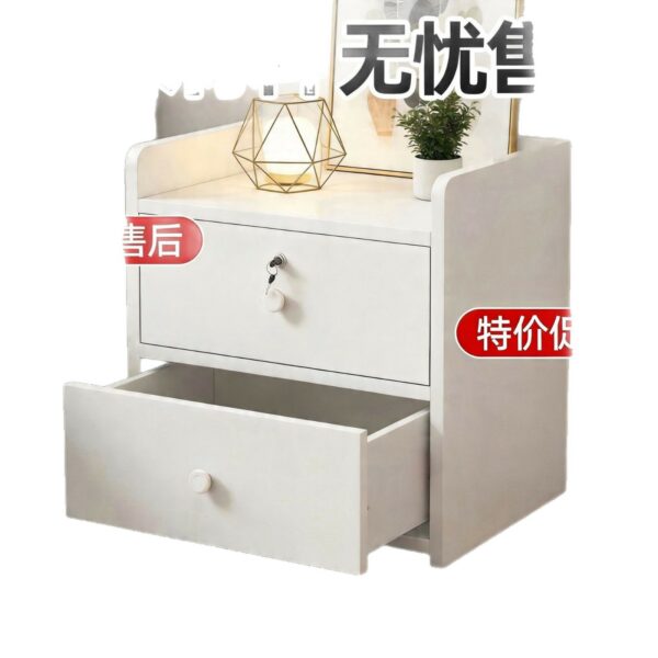 Tủ Đầu Giường Nhiều Ngăn Có Khóa
