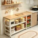Bàn kệ bếp ba tầng nhiều kích thước