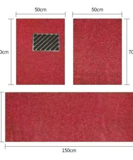 Thảm sàn ô tô sợi vòng PVC nhiều màu