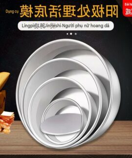 Khuôn bánh tròn đáy rời bằng hợp kim nhôm