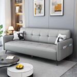 Sofa giường da mèo cào cho căn hộ nhỏ