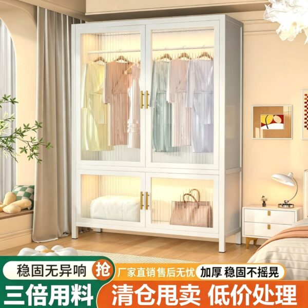 Tủ Quần Áo Thép Nhiều Tầng Chống Bụi