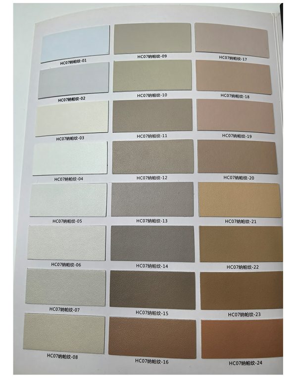 Da microfiber vân Napa khổ 140 cm, dày 0,7 mm