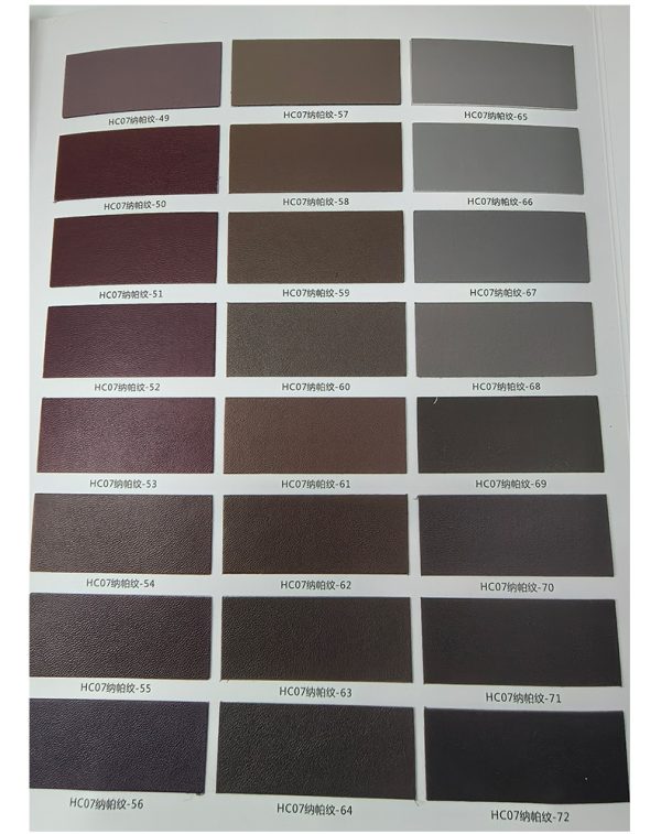 Da microfiber vân Napa khổ 140 cm, dày 0,7 mm