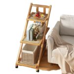 Xe đẩy gấp nhiều tầng bằng tre