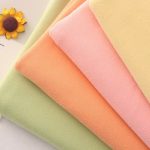 Vải thun gân nhung hai mặt 1x1 polyester spandex 220–260 g/m²