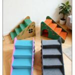Nhà Nỉ Kết Hợp Cầu Dốc Cho Chó Mèo