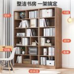 Kệ Sách Đứng Có Cửa Và Tấm Lưng