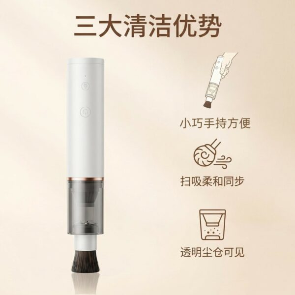 Máy hút bụi mini cho bột cà phê và mặt bàn