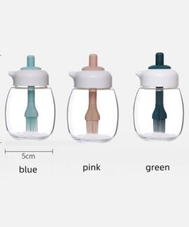 Bình dầu thủy tinh kèm chổi quét 280 ml