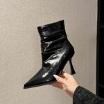 Boots nữ cao gót nhọn mã 88511