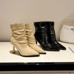 Boots nữ cao gót nhọn mã 88511