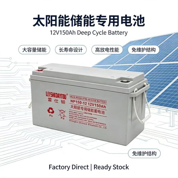 Ắc quy AGM 12V 24Ah NP24-12 cho điện mặt trời