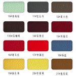 Da PVC hai mặt vân Napa làm tấm phủ bàn
