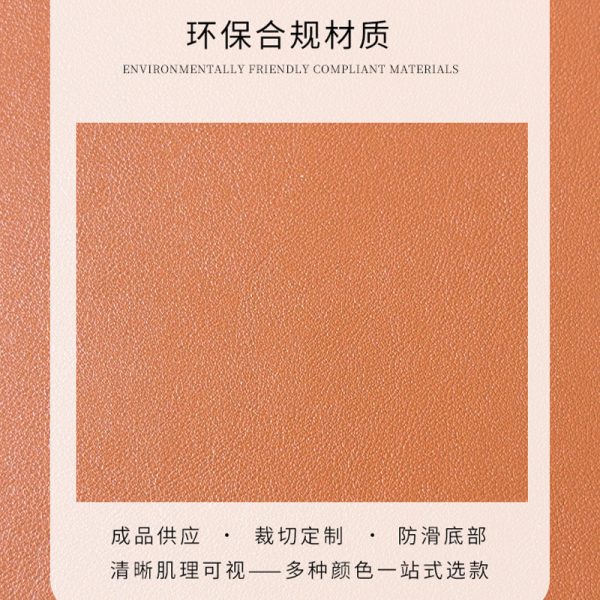 Da PVC hai mặt vân Napa làm tấm phủ bàn