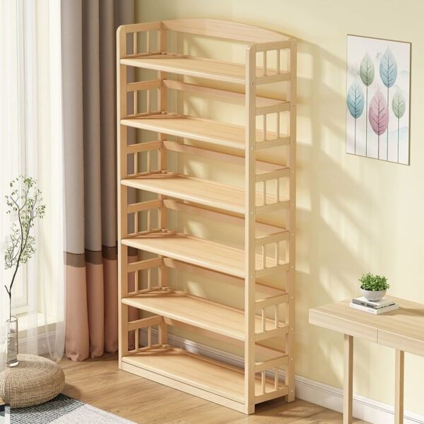 Kệ Sách Đứng Bằng Gỗ Thông