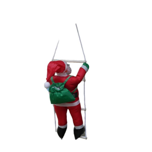 Mô hình ông già Noel leo thang và leo dây