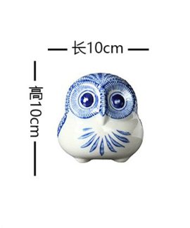 Tượng cú mèo gốm vẽ tay và tượng gốm nhiều cỡ