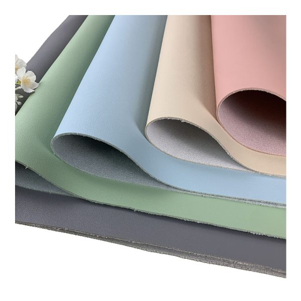 Da PVC vân Napa, đáy giả da lộn, khổ 143–145 cm