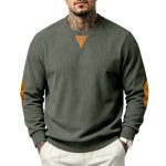 Áo hoodie nam vải nhung tăm phối màu