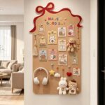 Bảng nỉ tự dính hình nơ treo ảnh
