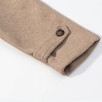 Áo khoác nữ phong cách dạ cổ đứng (mẫu E10608)