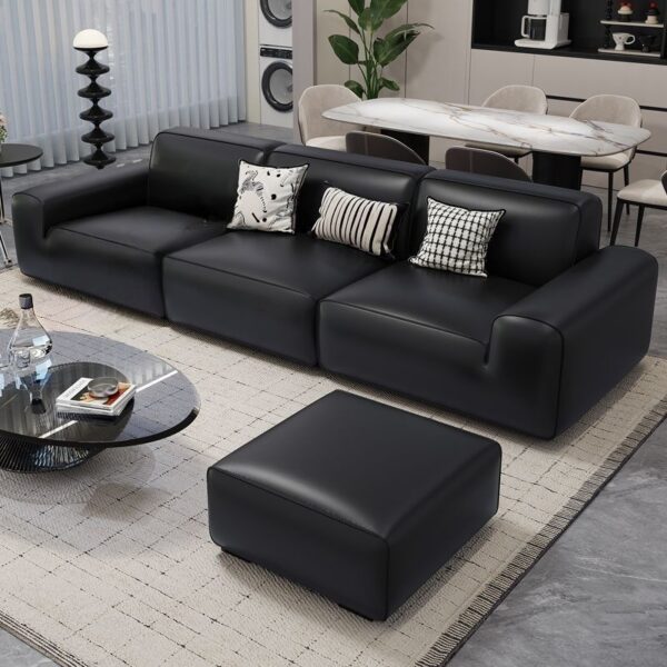 Sofa khối vuông phong cách Italy cho căn hộ
