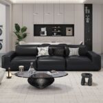 Sofa khối vuông phong cách Italy cho căn hộ