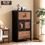 Tủ Kệ Bếp Cửa Lật Phong Cách Cổ Điển