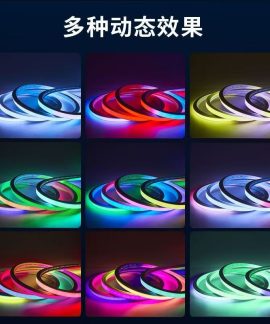 Dây LED neon RGB chạy màu ngoài trời