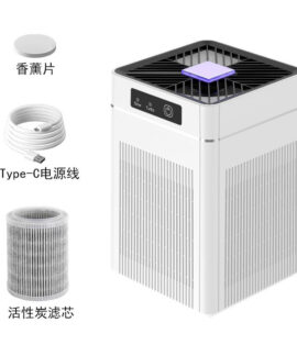 Máy lọc không khí ion âm kèm khuếch tán hương