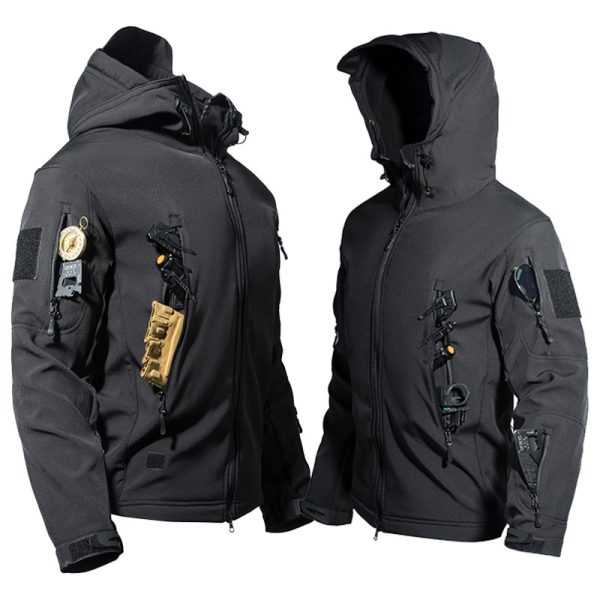 Áo khoác nam softshell chiến thuật chống gió chống nước